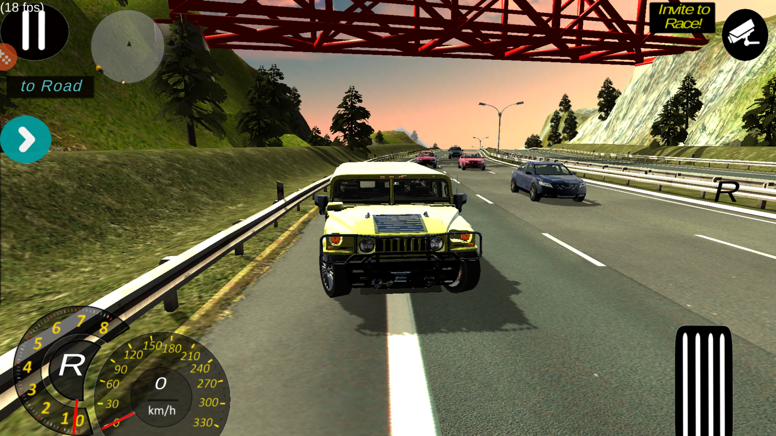 Real Car Parking 3D Game Screenshot