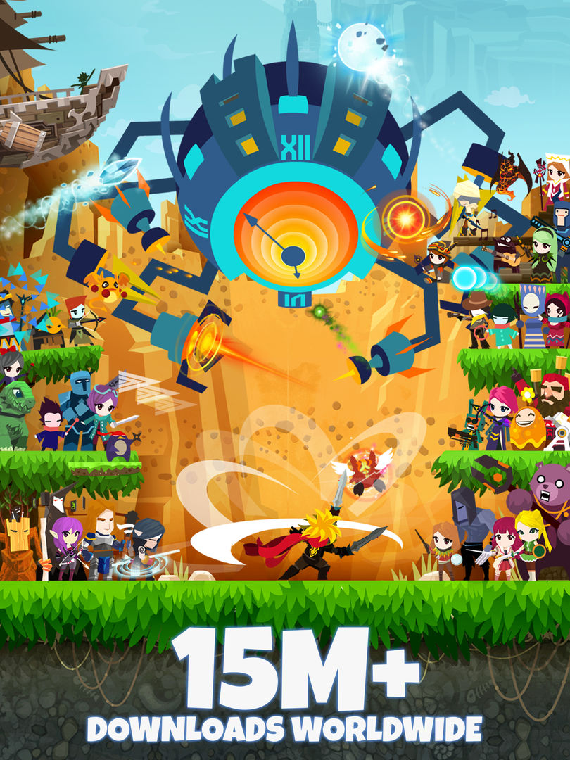 Screenshot of Tap Titans 2: Clicker Idle RPG