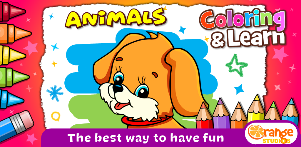 Coloring & Learn Animals screenshot