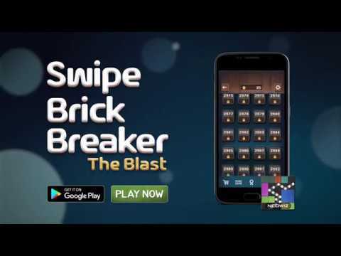 Screenshot of the video of Swipe Brick Breaker: The Blast