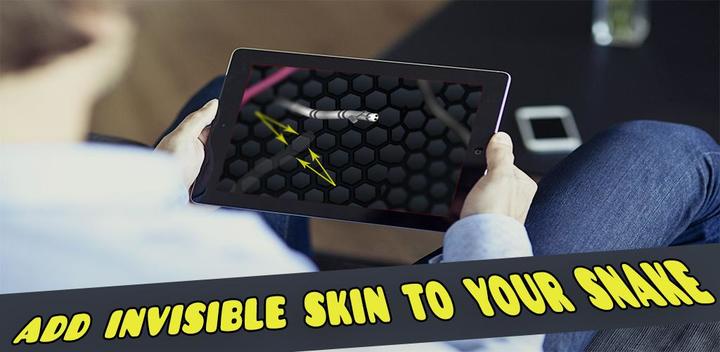 Banner of Invisible Skin for Slither.io 1