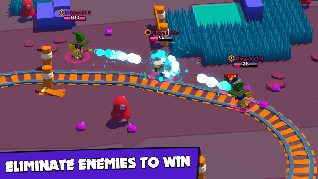 Screenshot of Mage.io : Spell Wars PVP Battle Arena – IO Game