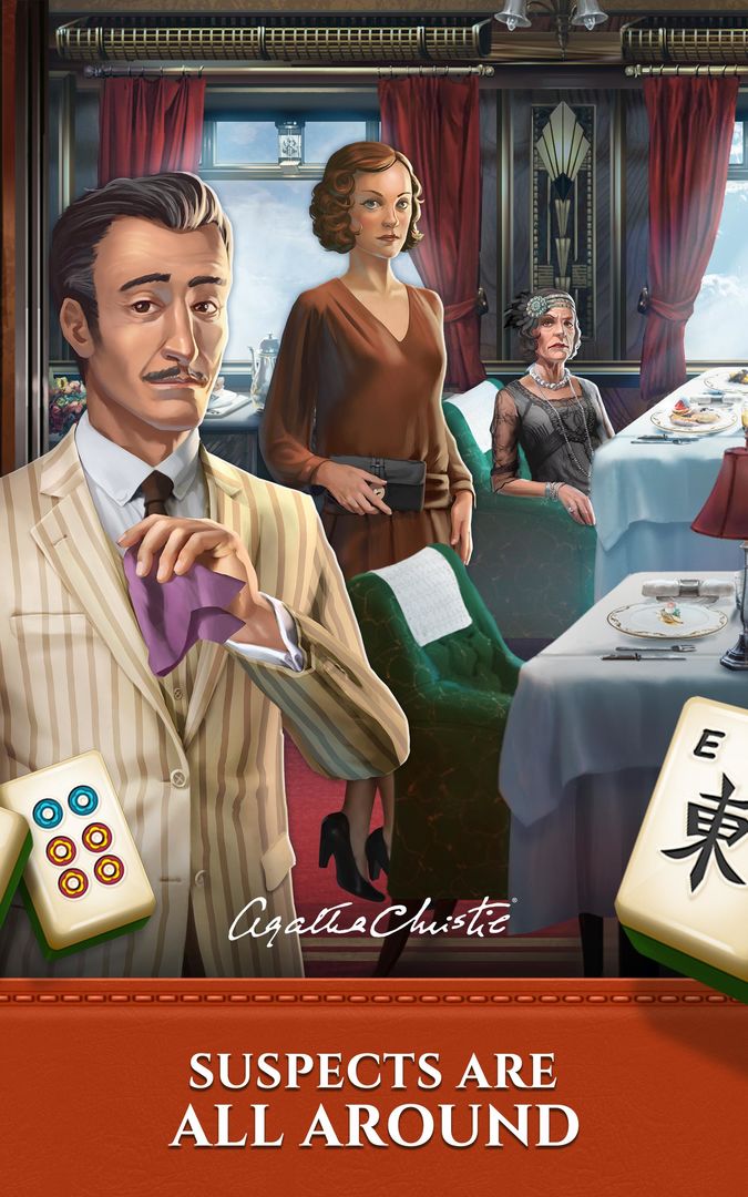 Mahjong Crimes - Mahjong & Mystery遊戲截圖