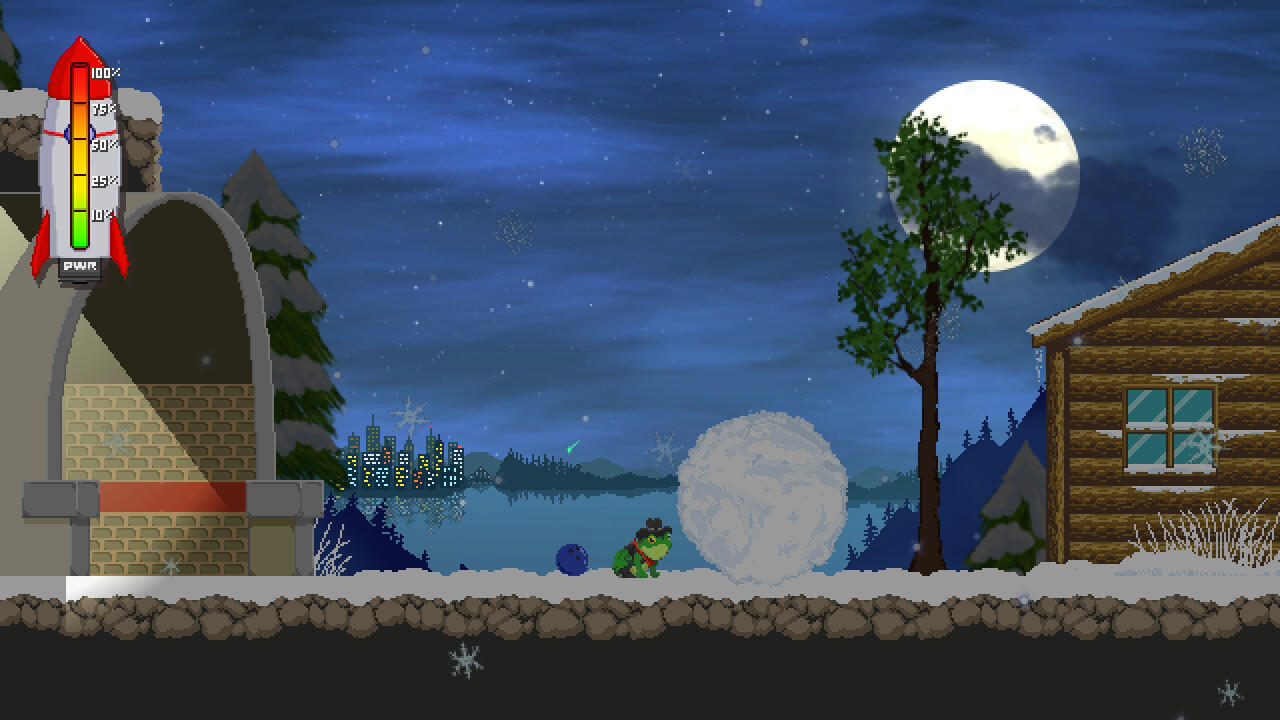 Rocket Frog screenshot game
