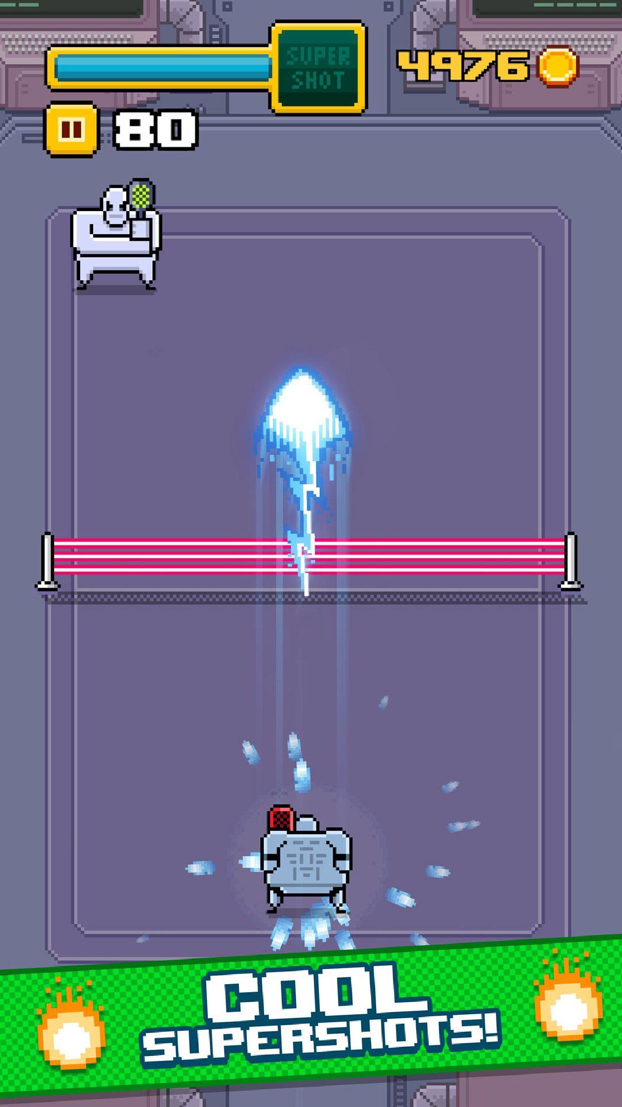 Timber Tennis 遊戲截圖