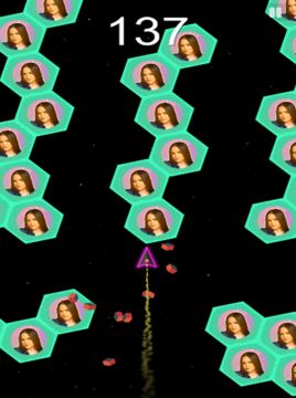 Natti Natasha Space - Shooter ภาพหน้าจอเกม