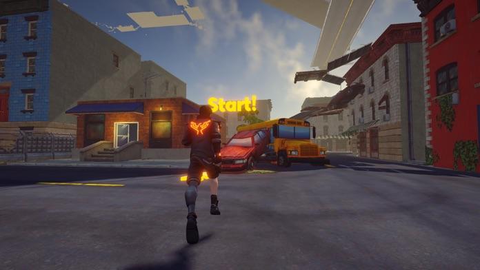 Screenshot of UP! Parkour Game