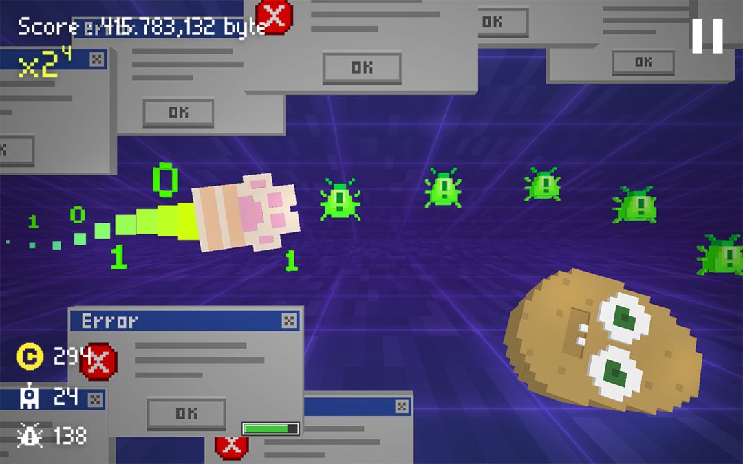 Screenshot of Cursor The Virus Hunter (3D)