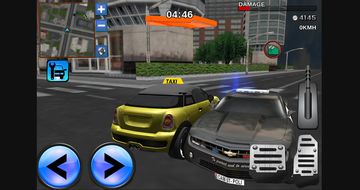 3D City Taxi Driving Mania Game Screenshot