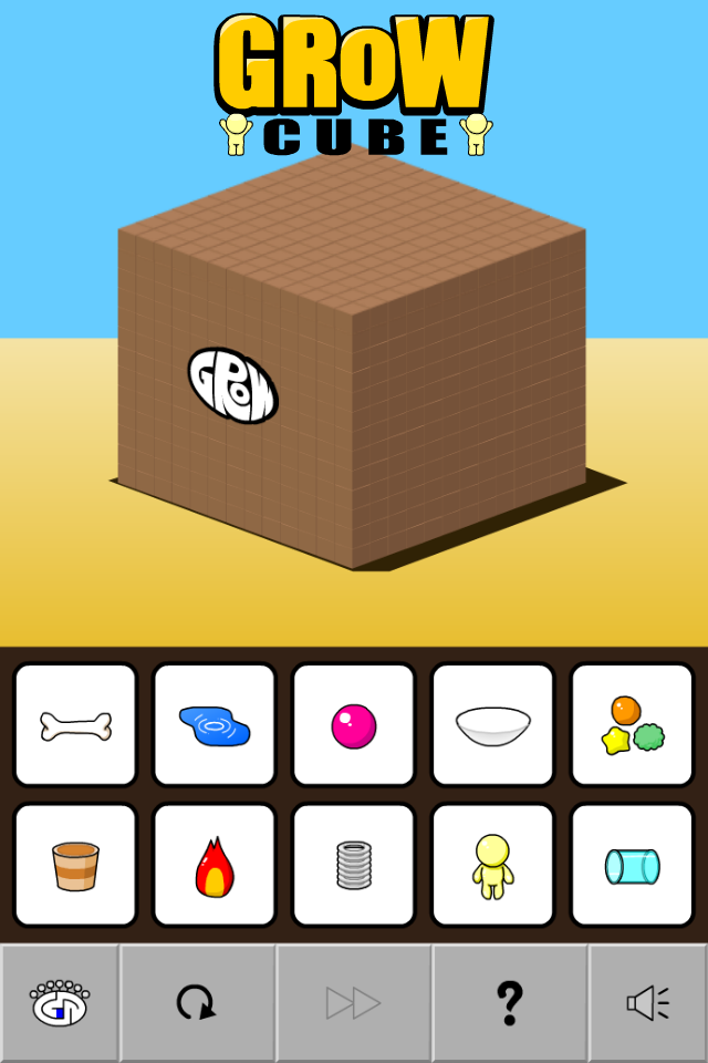 GROW CUBE ภาพหน้าจอเกม