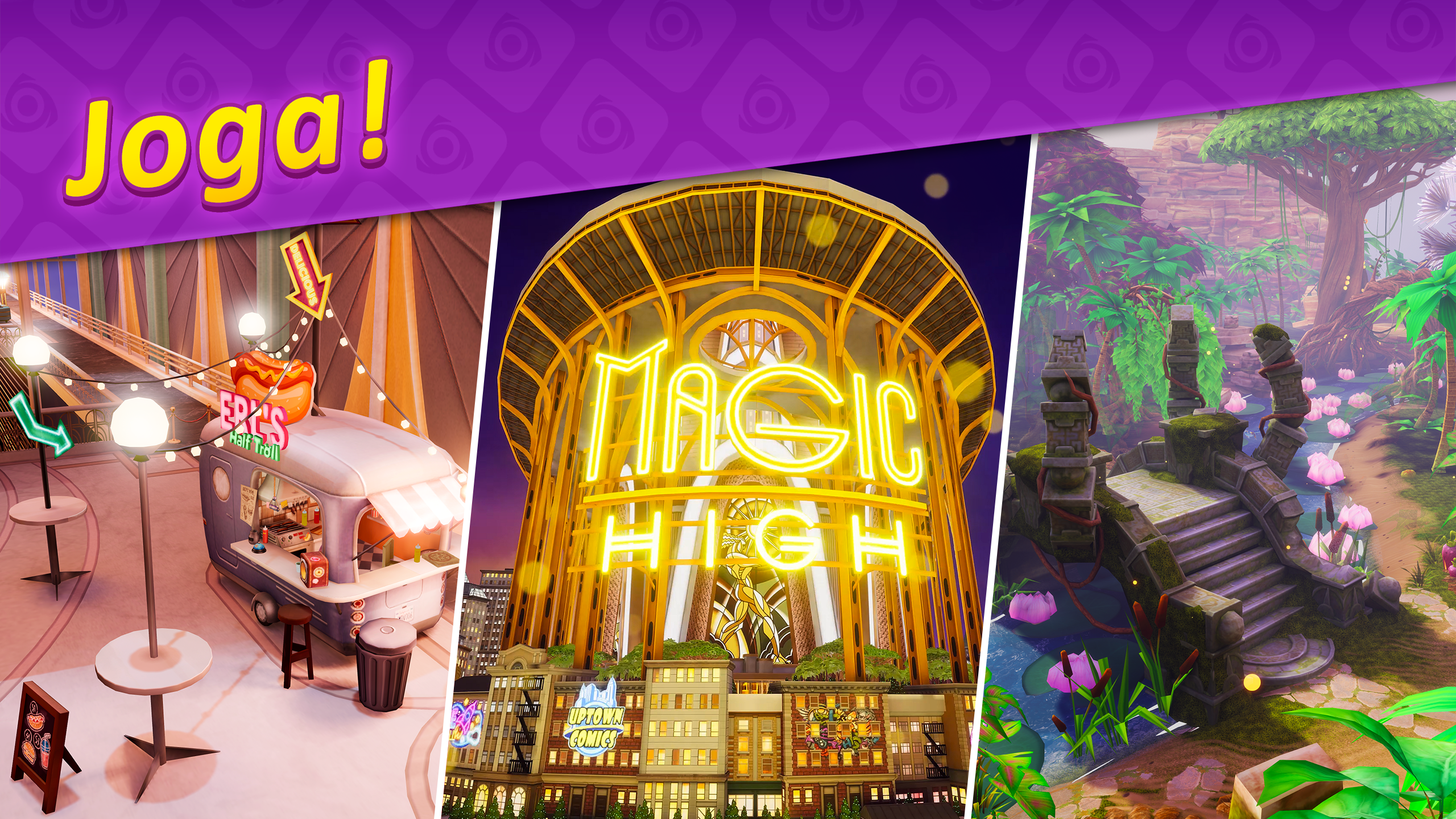 Captura de Tela do Jogo Magic High Academy
