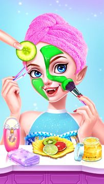 Vampire Girl Dress Up Game Screenshot