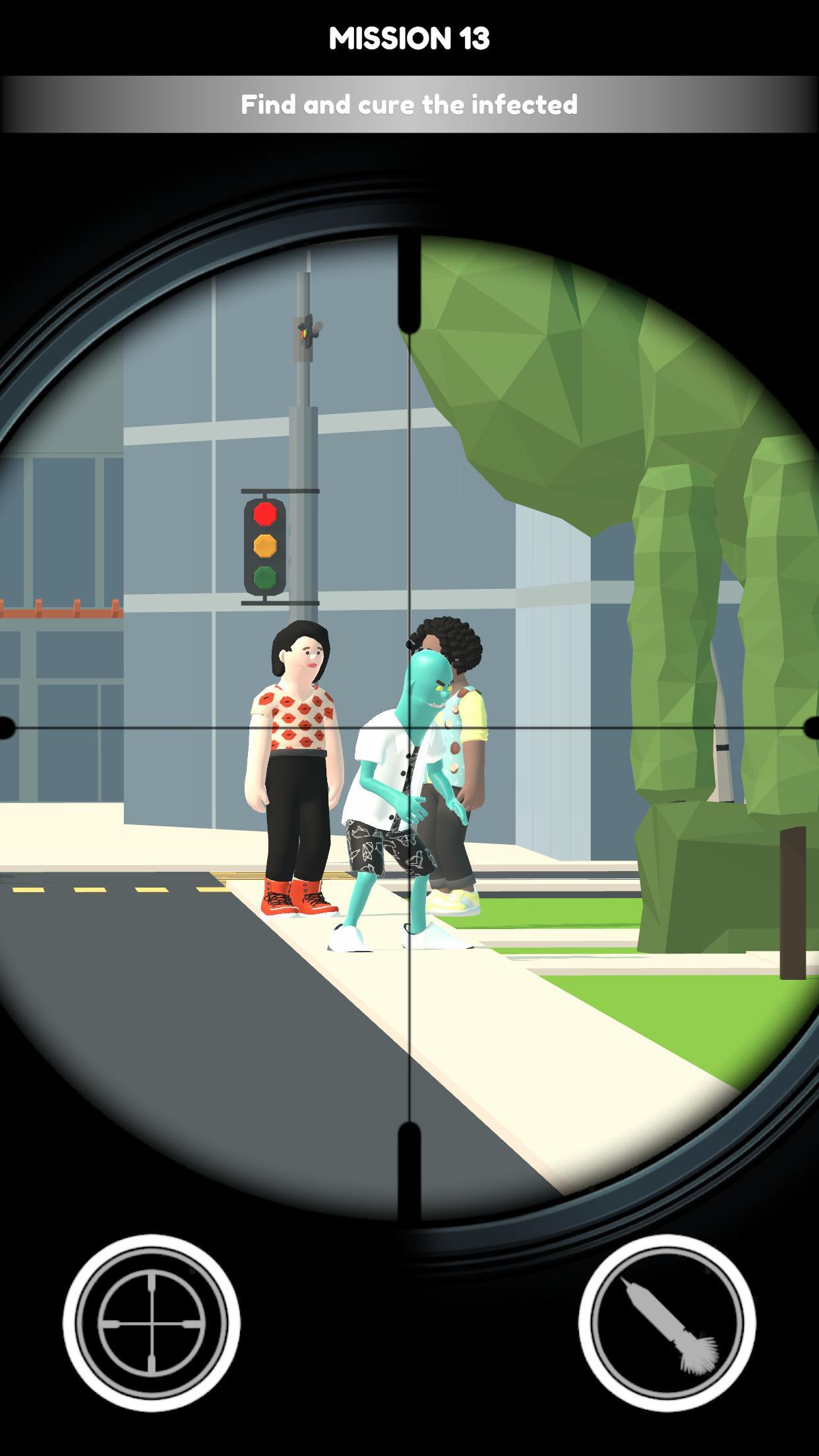 Viral Z - Sniper Challenge Game Screenshot