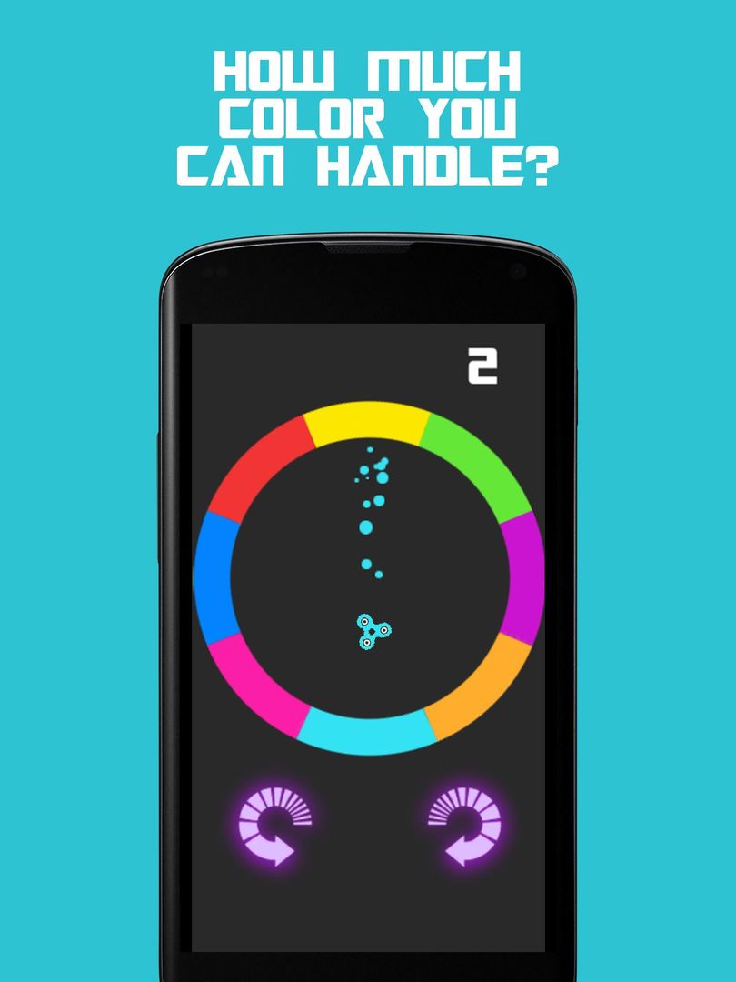 Screenshot of Color Spinner : Switch Arcade