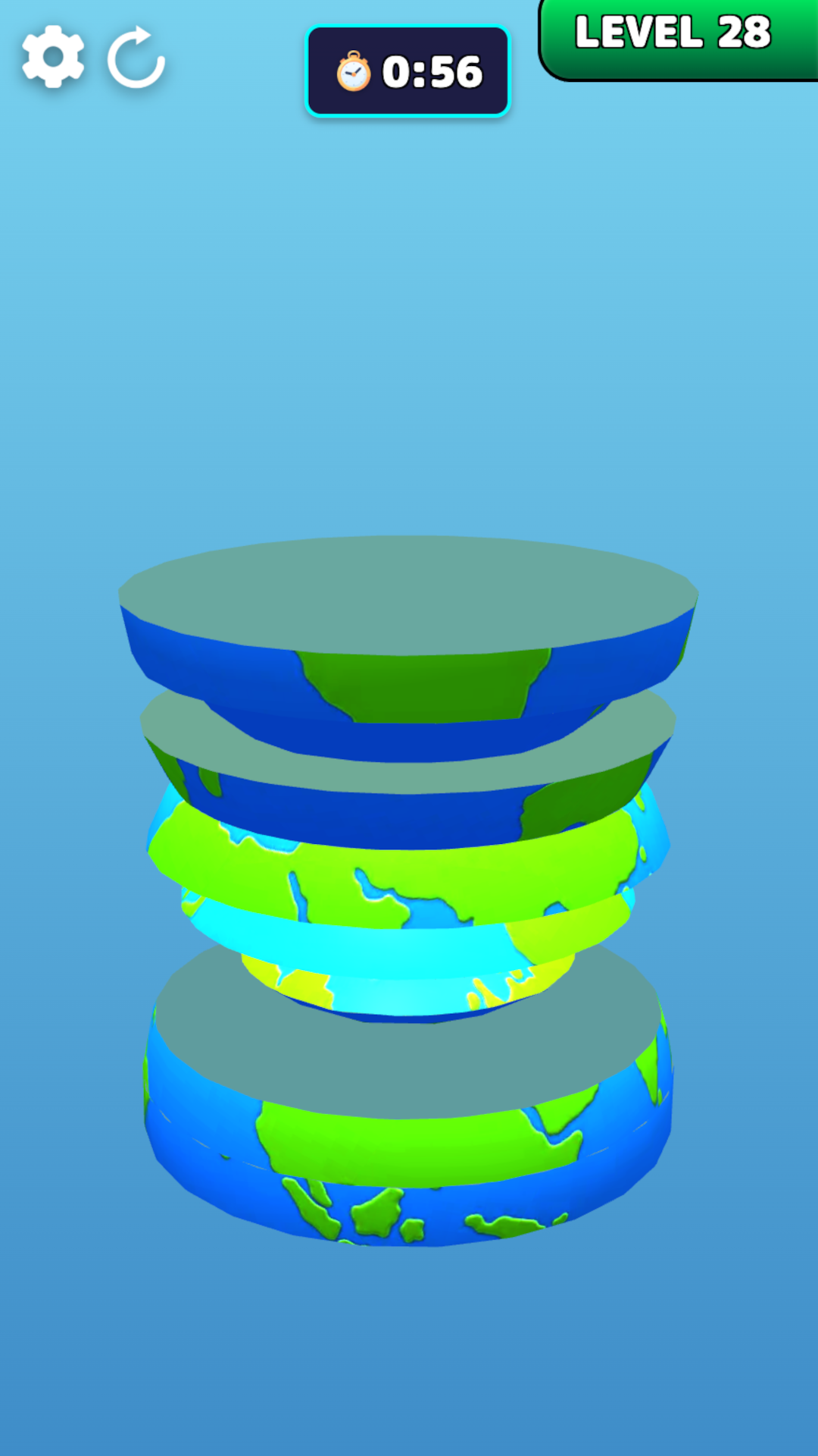 Slice Spin Puzzle Game Screenshot
