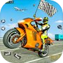 Icon of Bike Driving City Racing Games