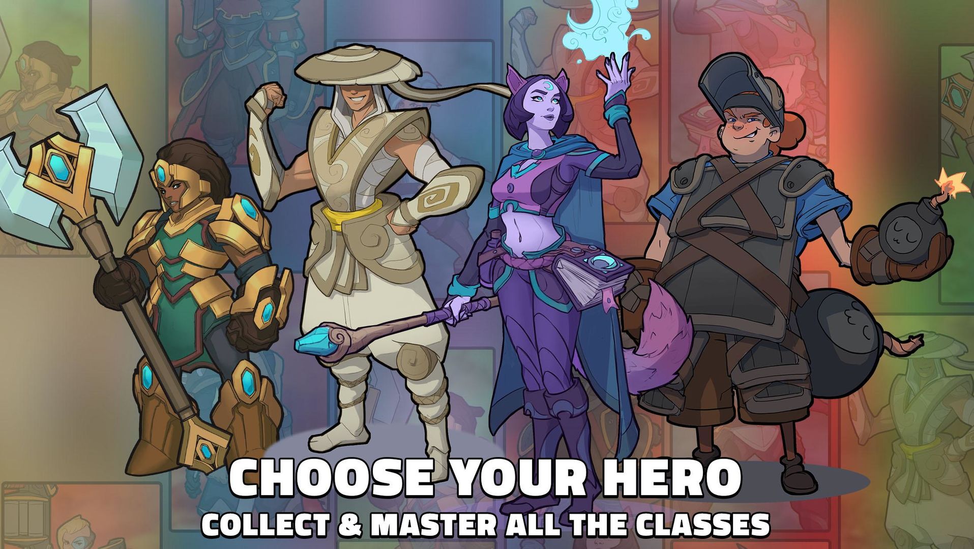 Screenshot of Element Arena: Collect Heroes and Battle!