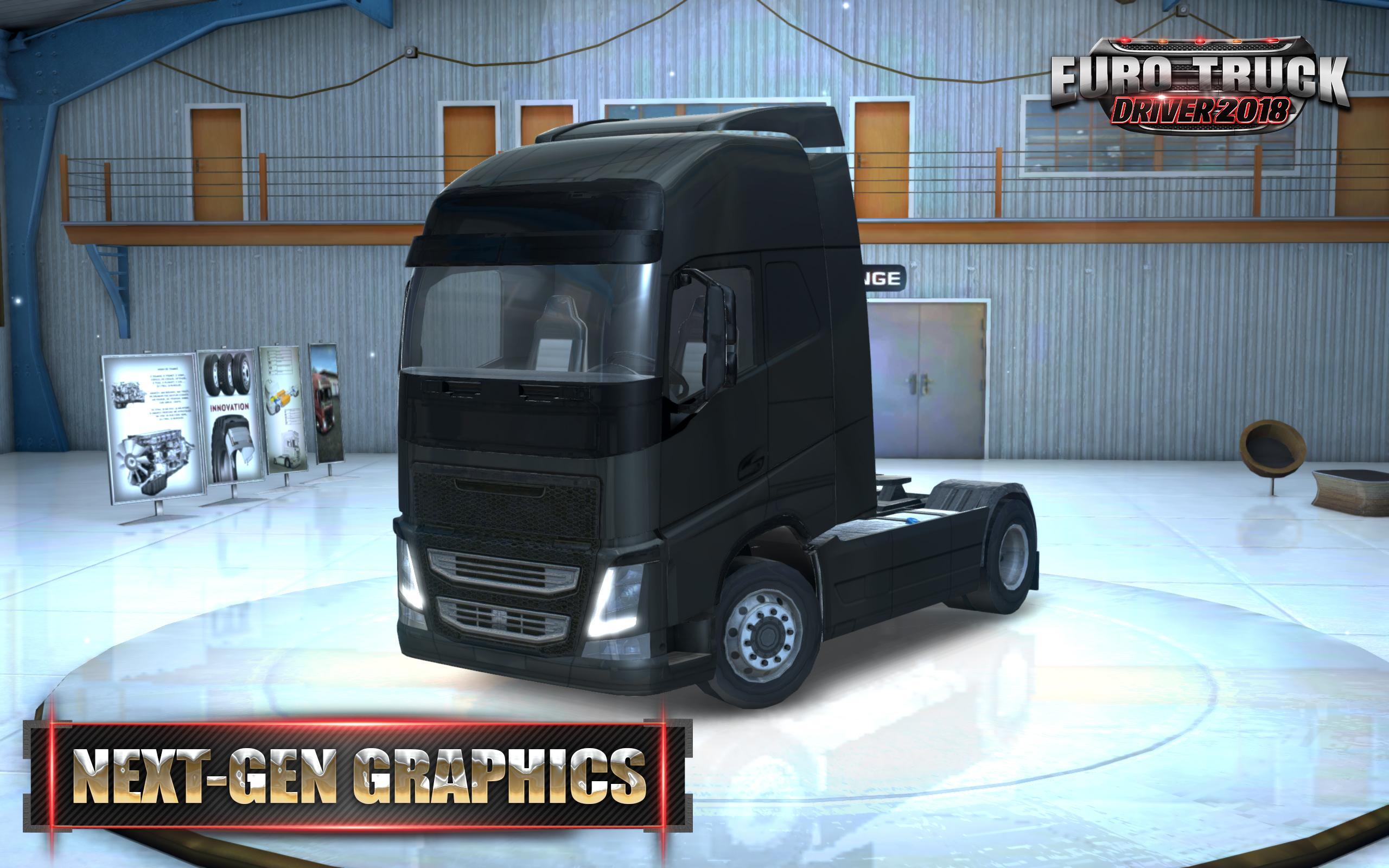Euro Truck Driver 2018 Game Screenshot