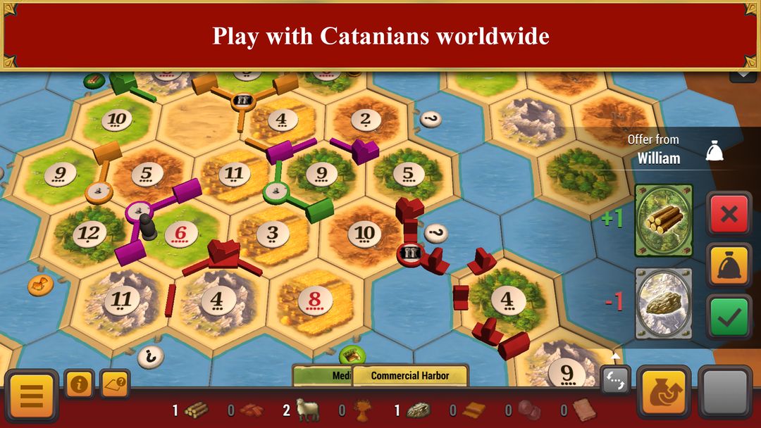 Catan Universe 게임 스크린 샷