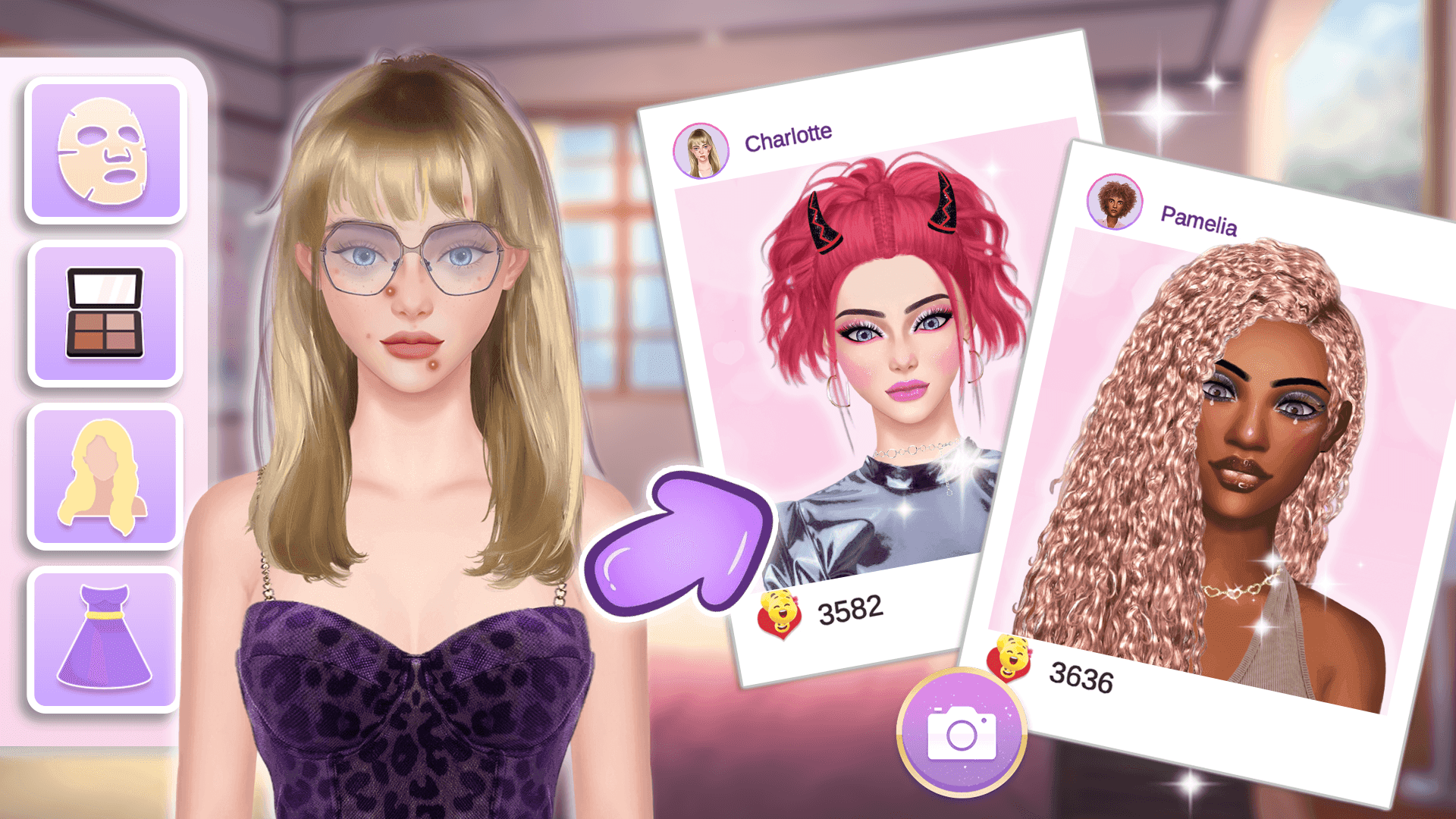 Screenshot 4 of Vlinder Fantasy Makeover Salon 