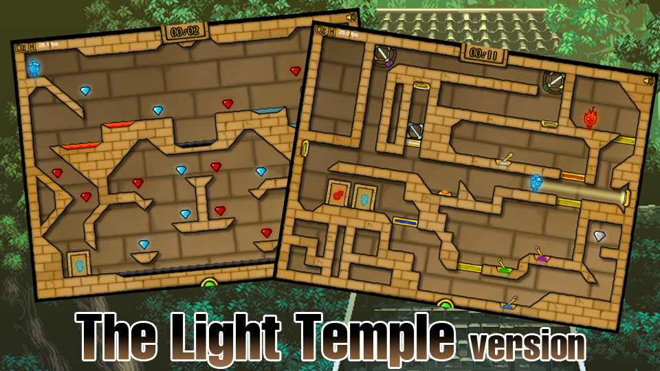 Redboy and Bluegirl: The Light Temple Game Screenshot