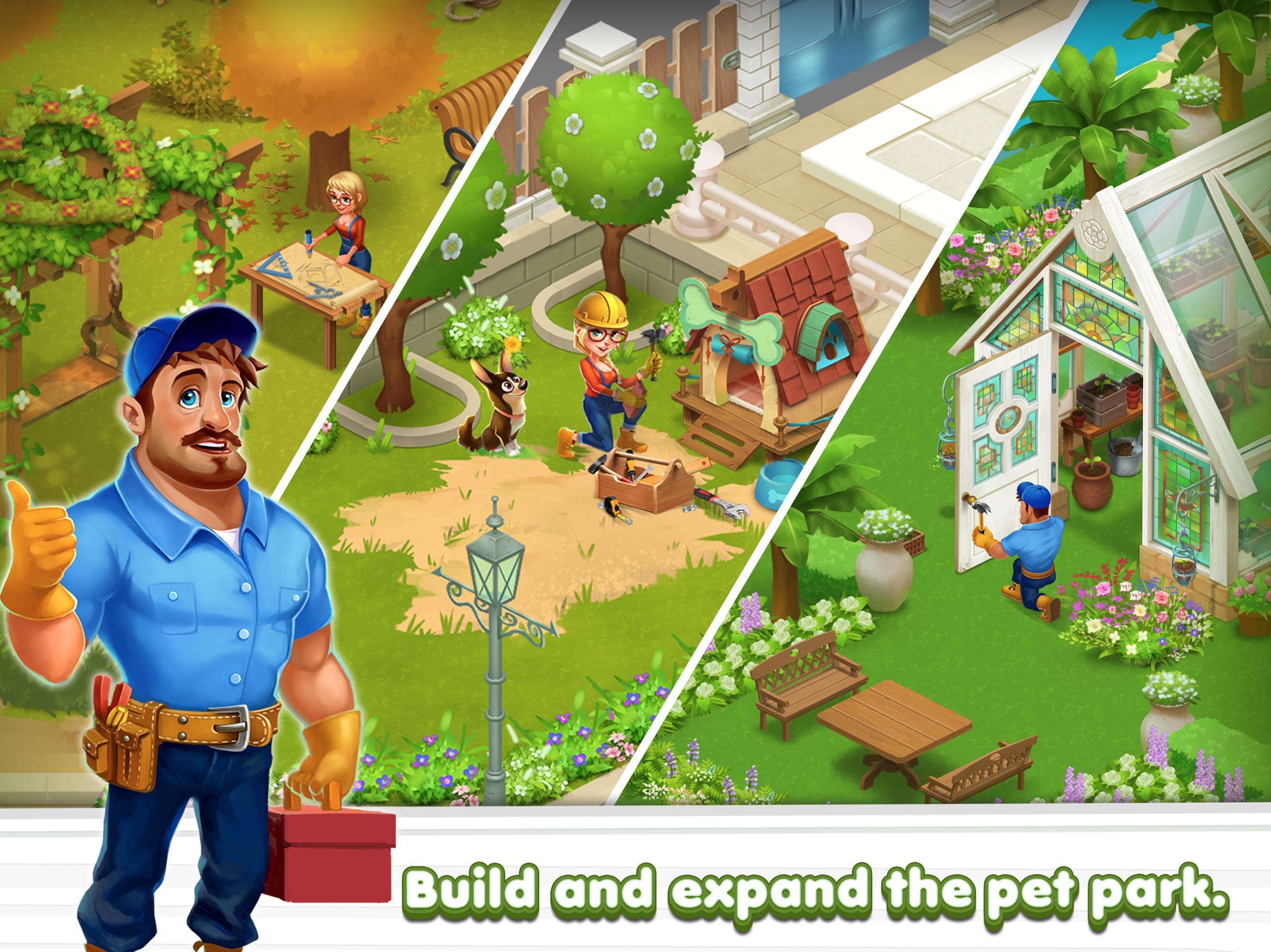 Captura de Tela do Jogo Pet Oasis