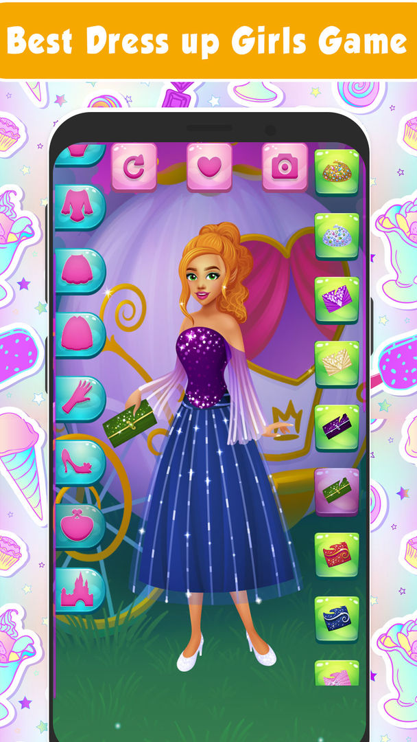 Dress Up Princess : Girls Dress Up Game遊戲截圖