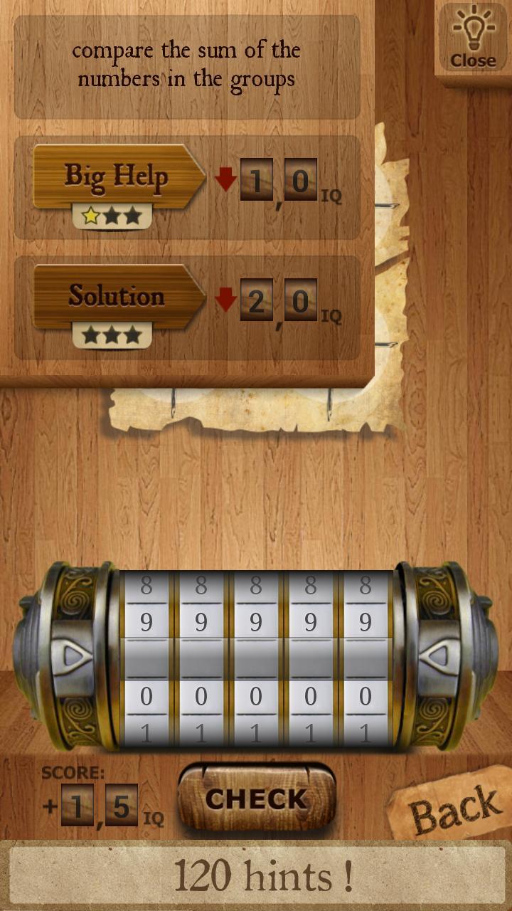 IQ Test - Cryptex Challenge ภาพหน้าจอเกม