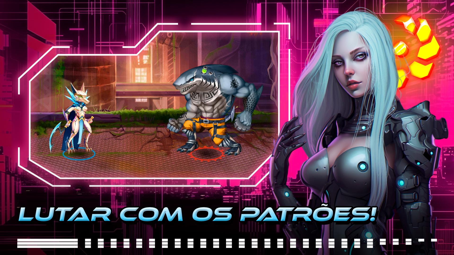 Captura de Tela do Jogo Olympus Hero: Sci-Fi RPG