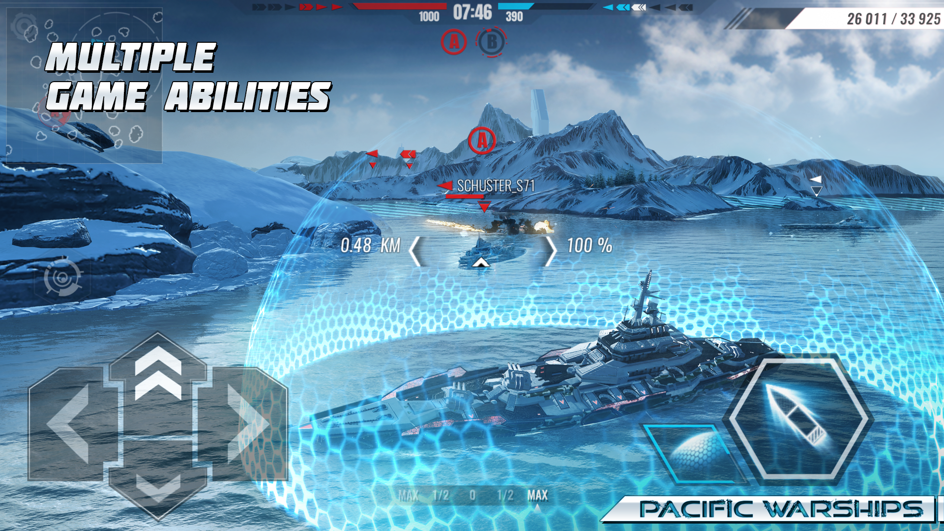 Pacific Warships: Naval PvP Game Screenshot