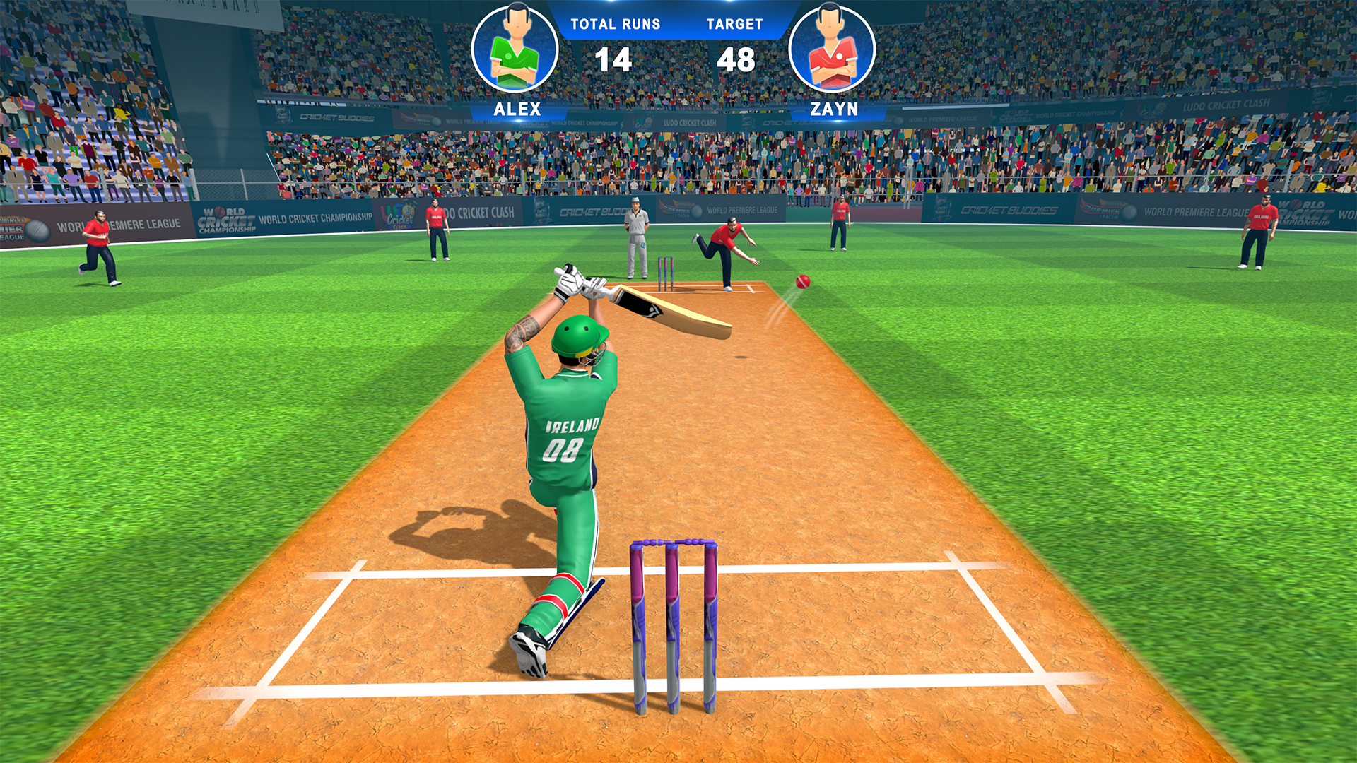 Screenshot of World Cricket Games 2023