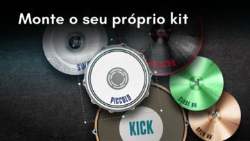 Captura de Tela do Jogo Real Drum: bateria eletrônica