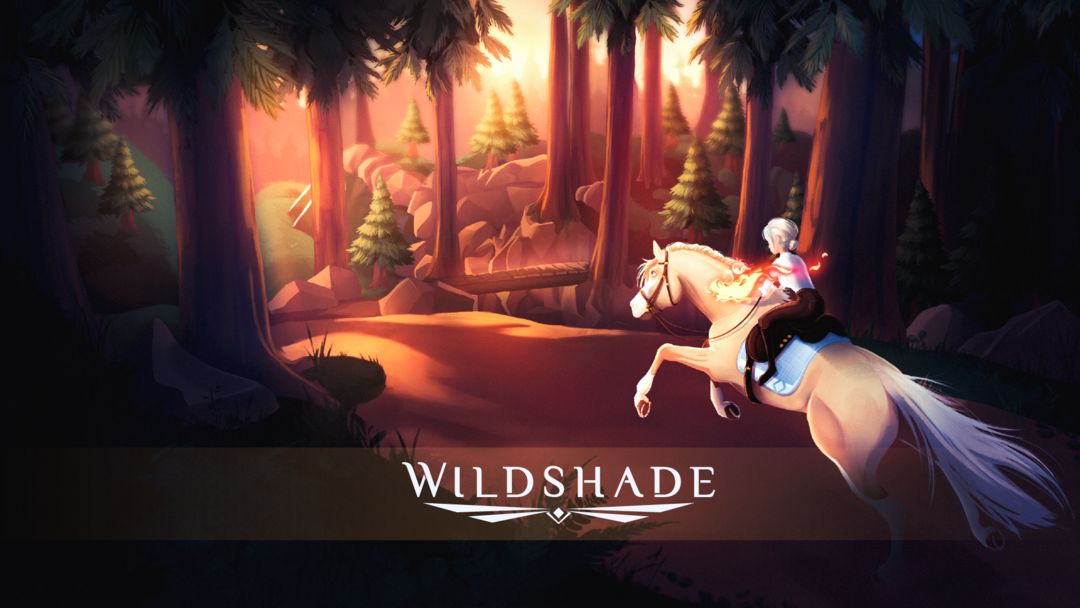 Wildshade: 환상적인 경마 게임 게임 스크린 샷
