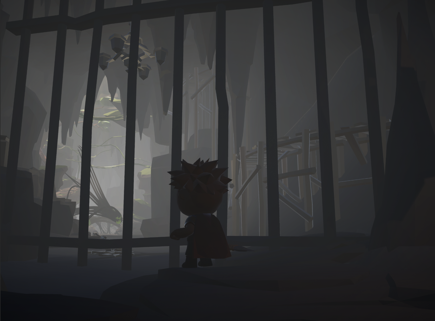 Screenshot of Dark Passage Offline 3D Game