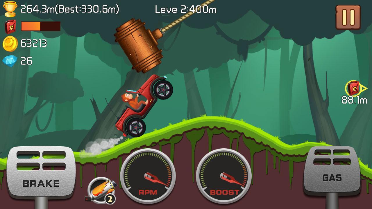 Jungle Hill Racing ภาพหน้าจอเกม