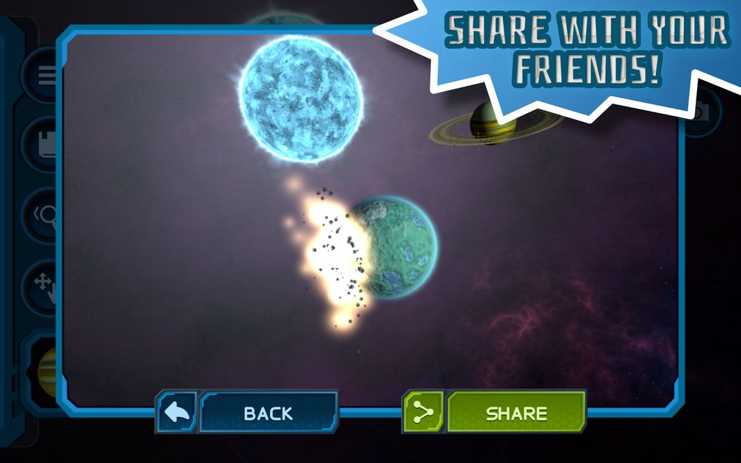 Pocket Galaxy - Space Sandbox ภาพหน้าจอเกม