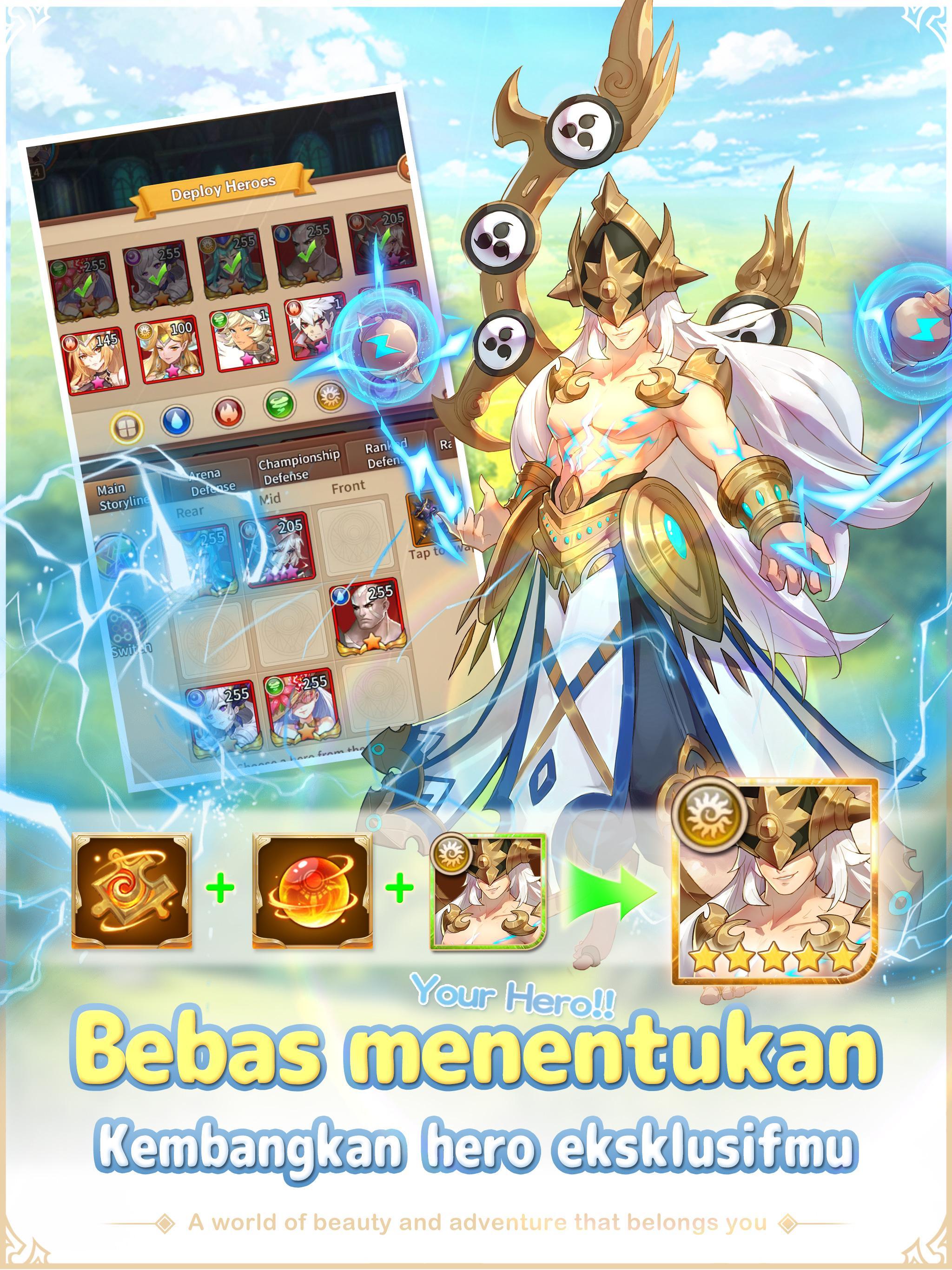Idle Legends: RPG Santai Terpopuler di Indonesiaのキャプチャ