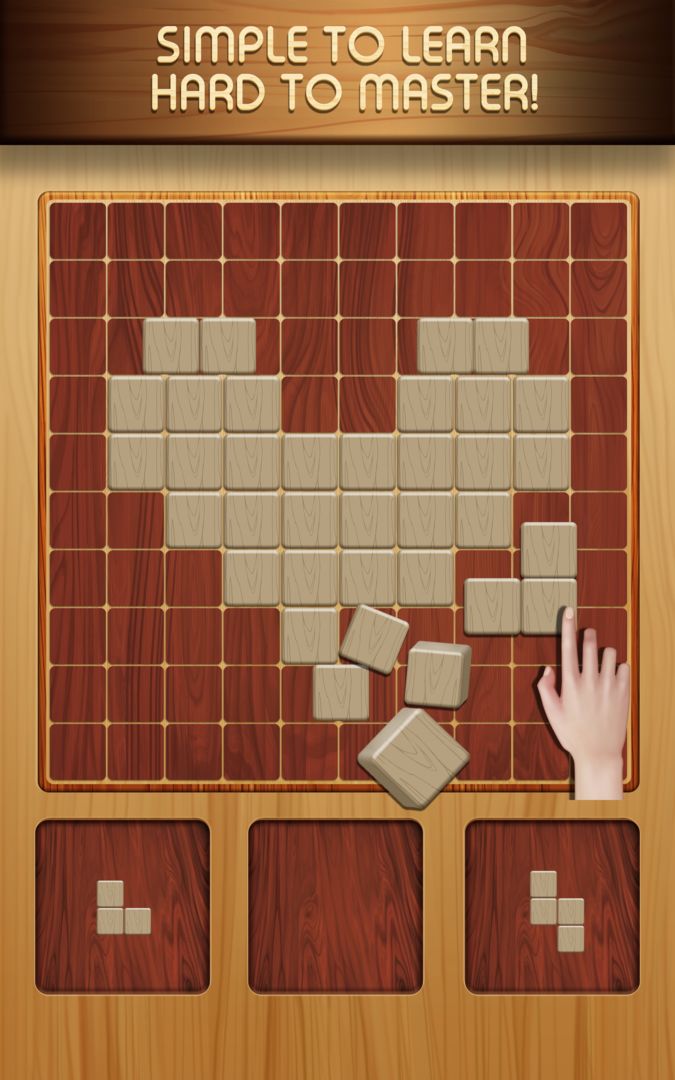1010우드 퍼즐 블록 게임2022 게임 스크린 샷