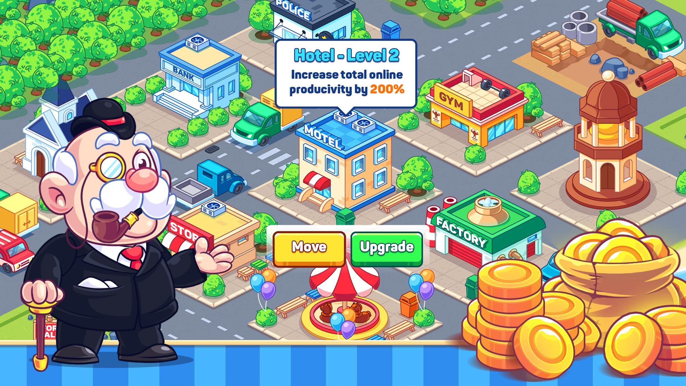 Idle Prison Tycoon: Gold Miner Clicker Gameのキャプチャ