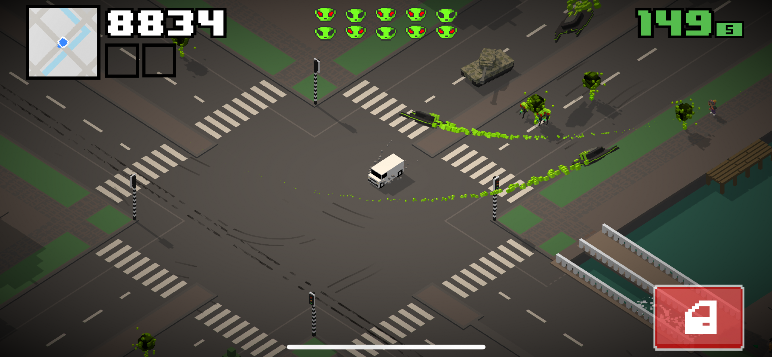 Smashy Road: Wanted 2 Game Screenshot