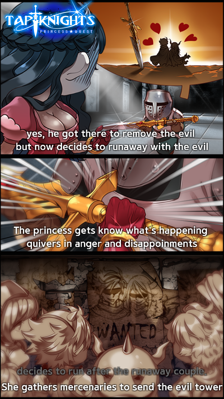 Tap knights : princess quest 遊戲截圖