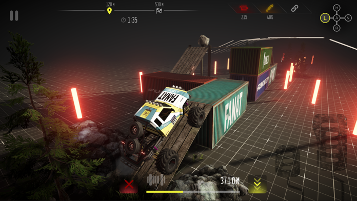 Screenshot 1 of Mudness 2 - Jogos de Carros Offroad 