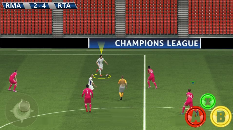 Screenshot of Dream Football 2019 : World League Soccer