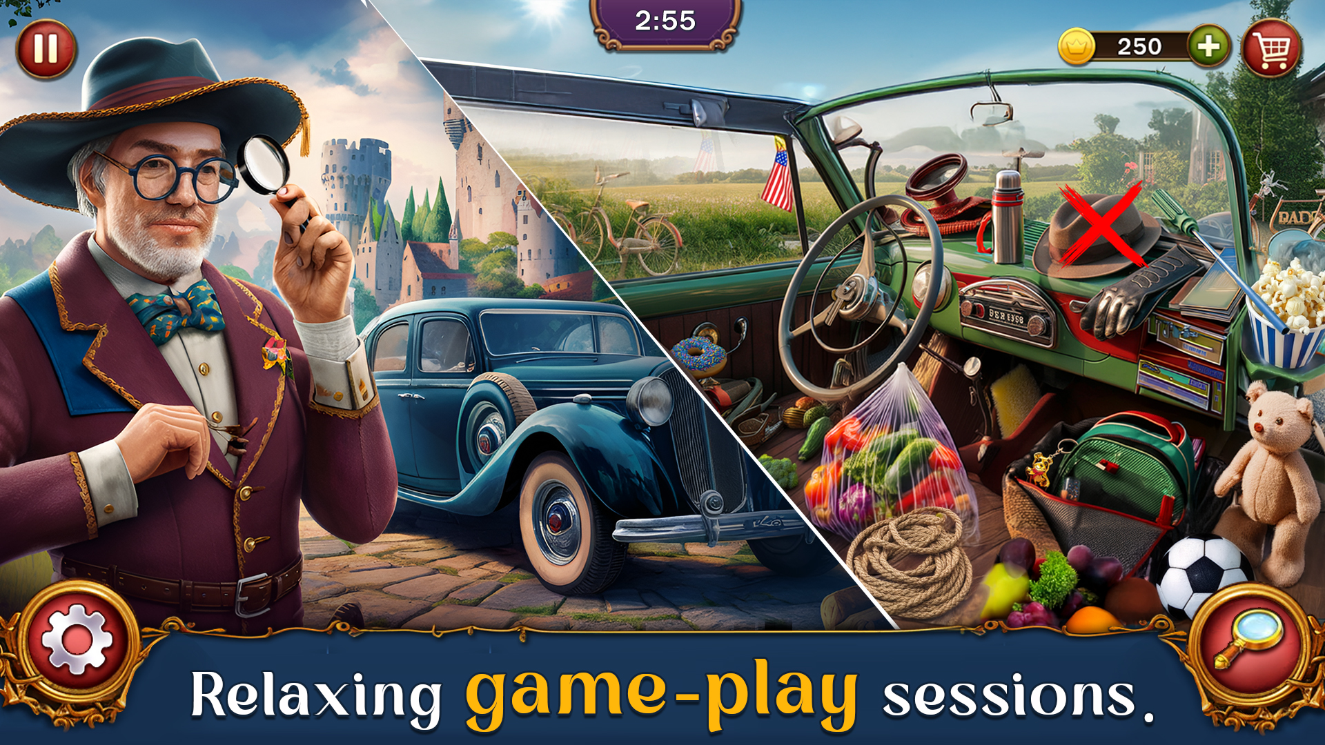 Hidden Object: Forgotten Quest Game Screenshot