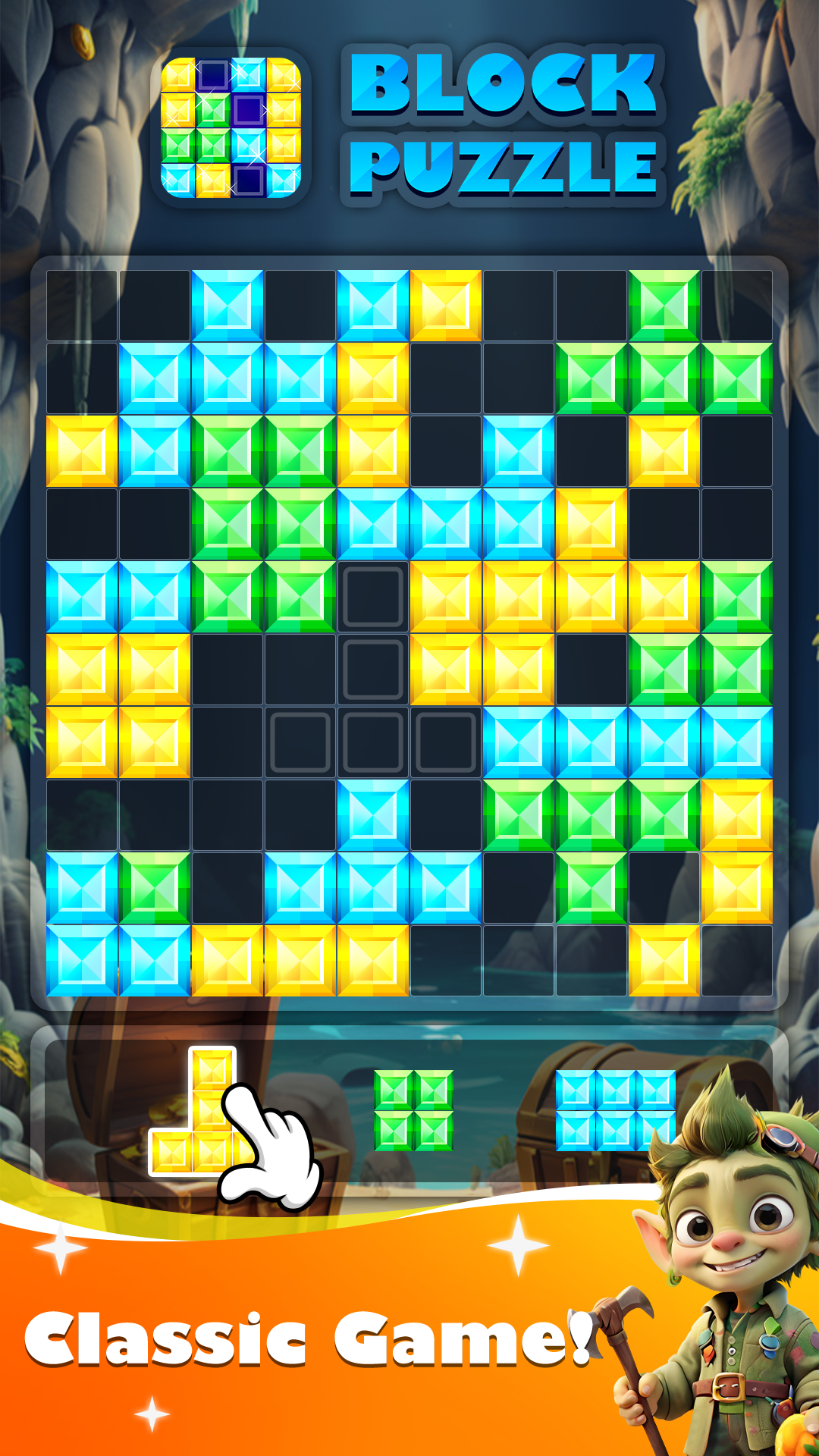 Treasure Blocks Quest screenshot game