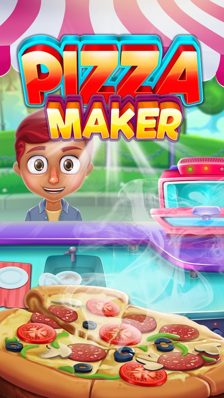 Captura de Tela do Jogo Kids Pizza Maker: Cooking Game