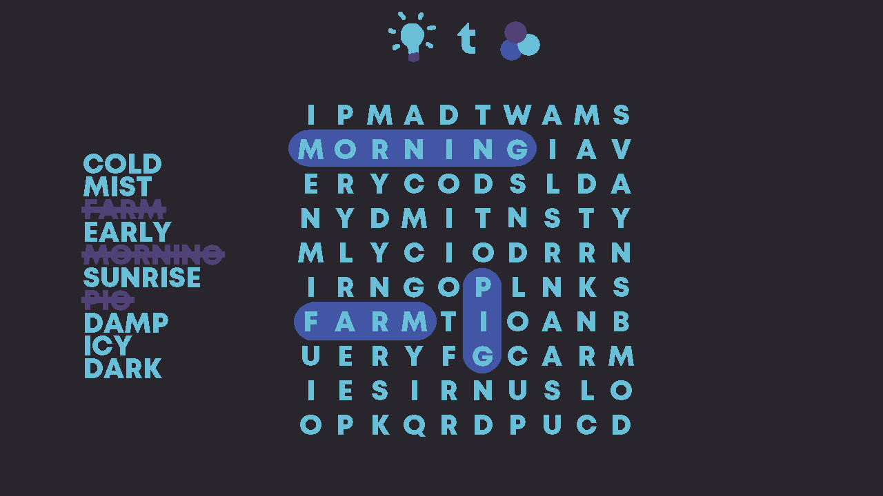 WordSearch Story: Samuel's Adventure 1 Game Screenshot