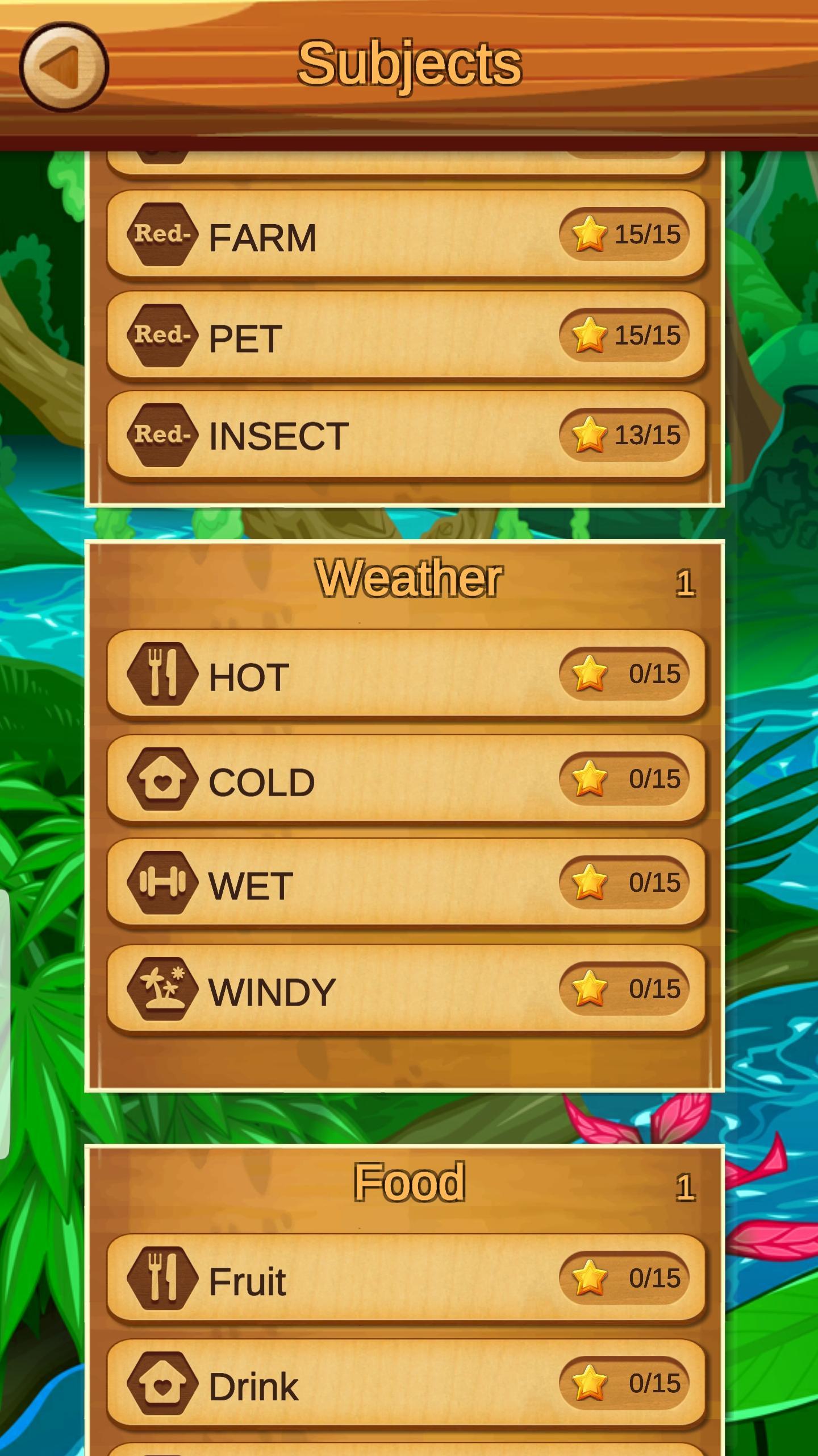 Slide 'N' Spell Word and Phonics Games - Free! Game Screenshot