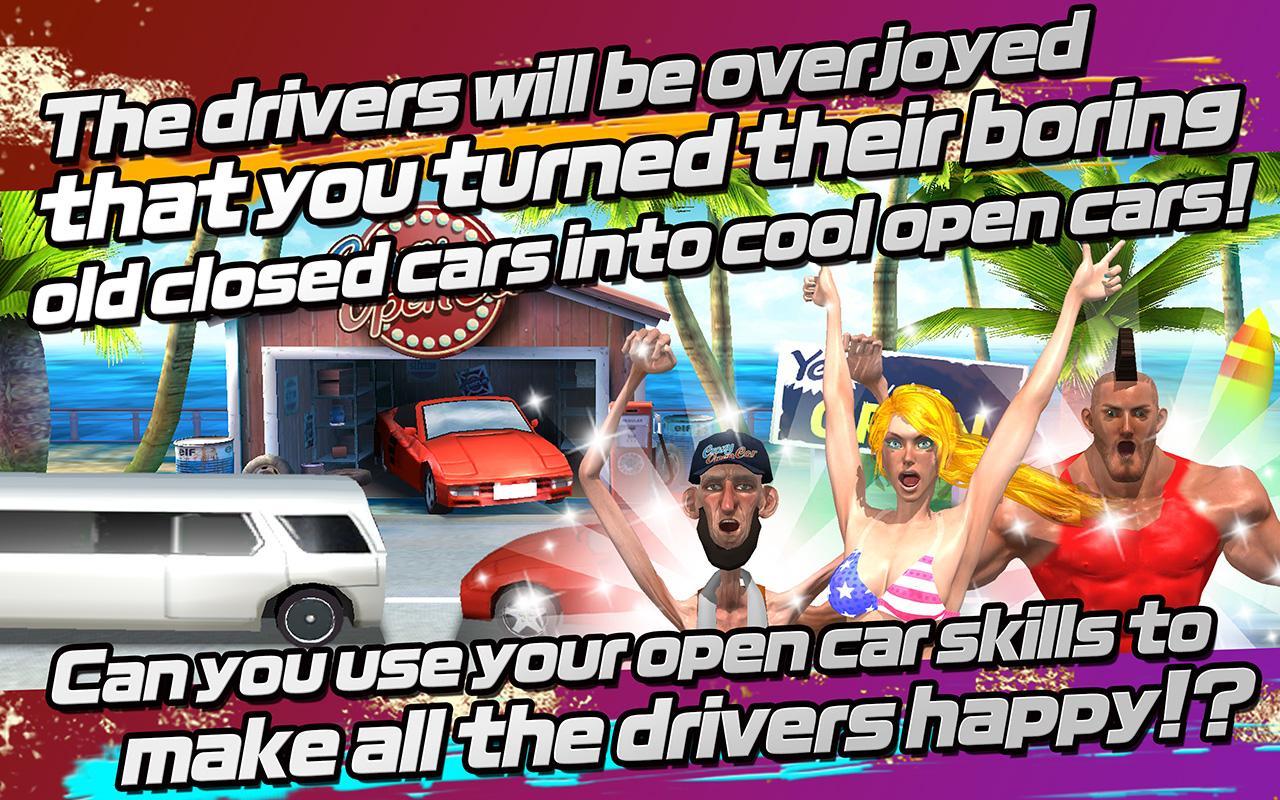 Crazy Open Car Game Screenshot