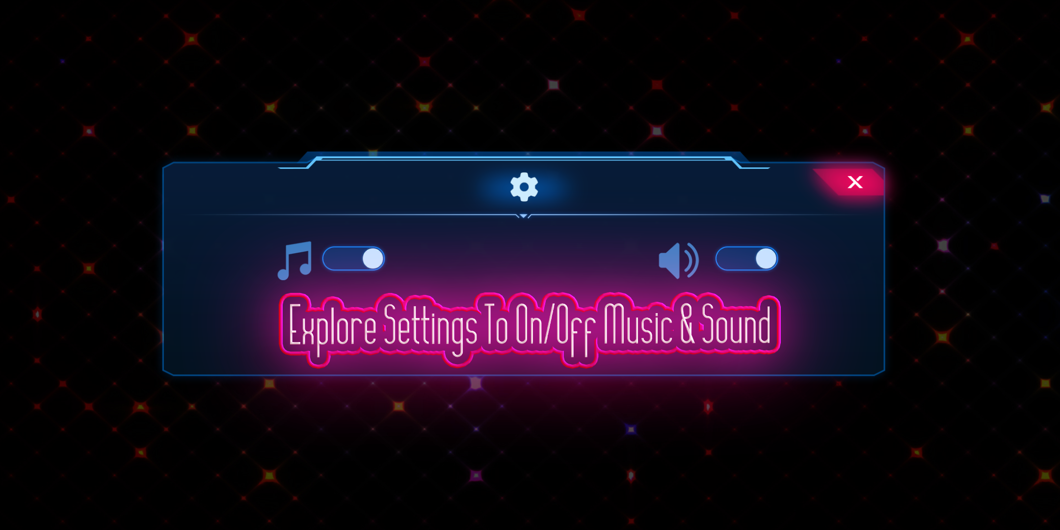 Neon Battle Defense Game Screenshot
